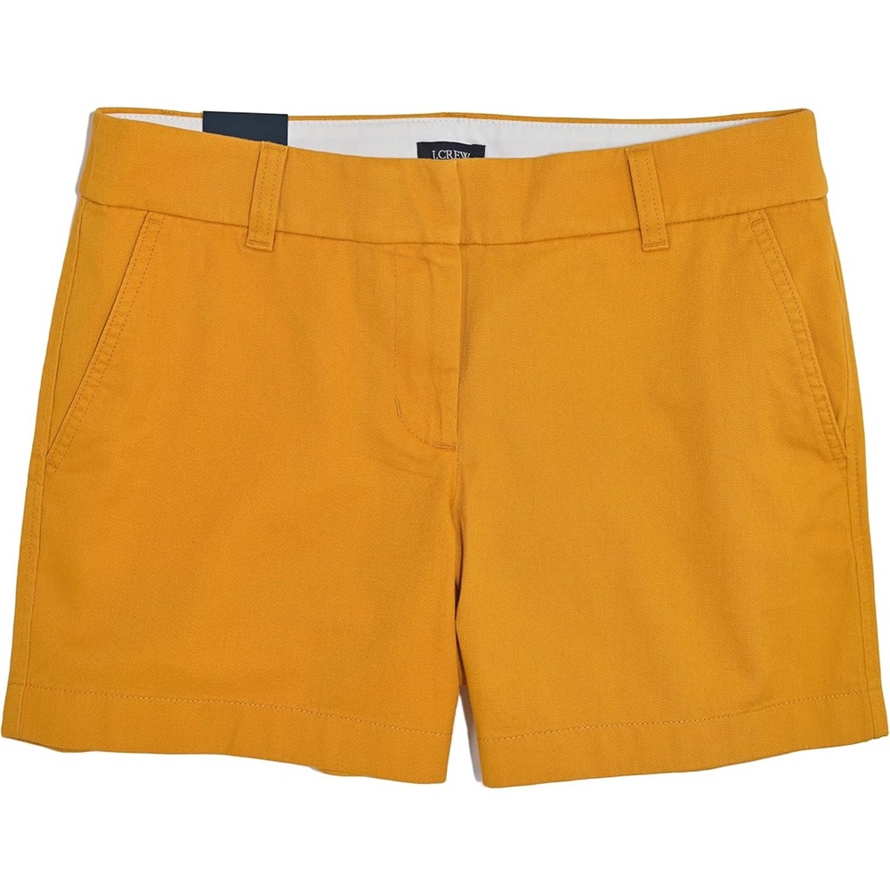 J. Crew Yellow Shorts